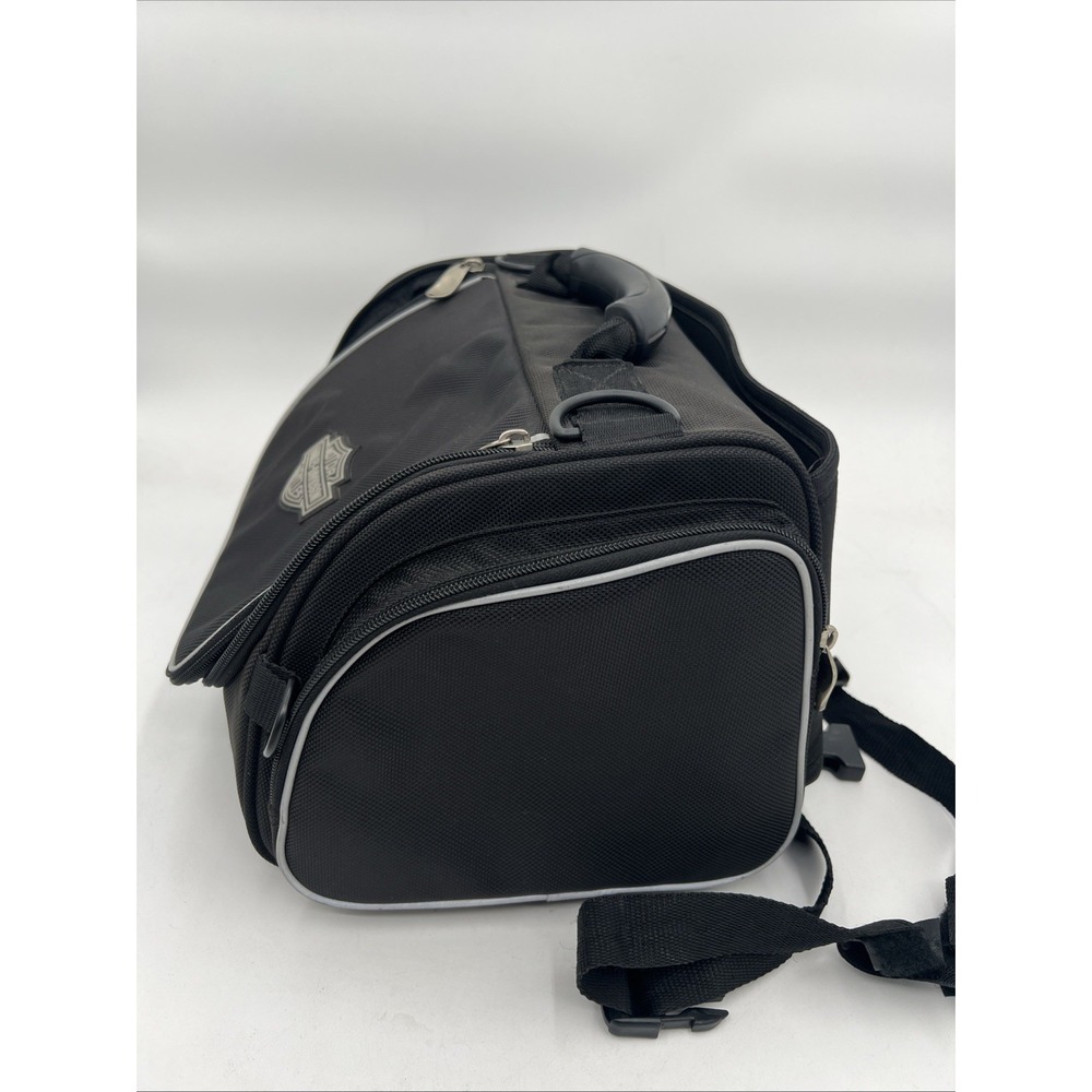 OEM Harley Davidson Bar & Shield Touring Overnight Luggage Bag Nylon - Picture 9 of 11